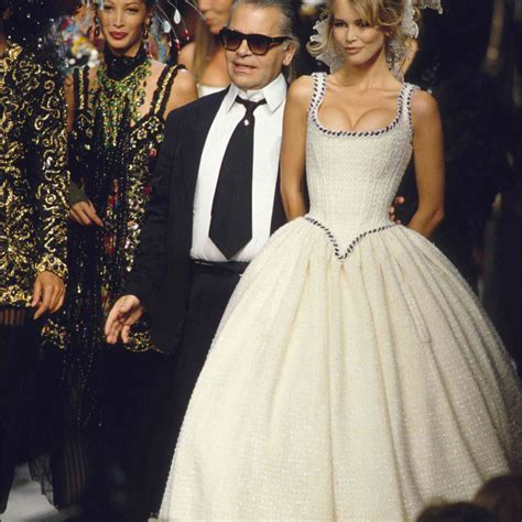 bride chanel show|All the Chanel Couture Brides Throughout History.